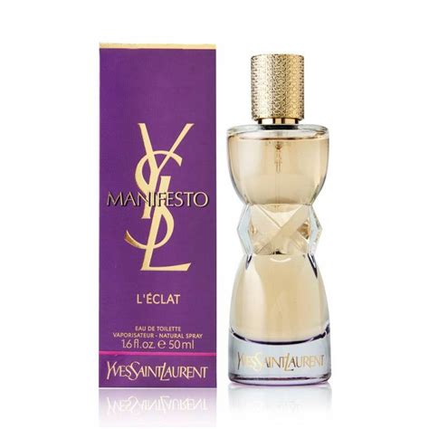 Manifesto L'eclat by Yves Saint Laurent .